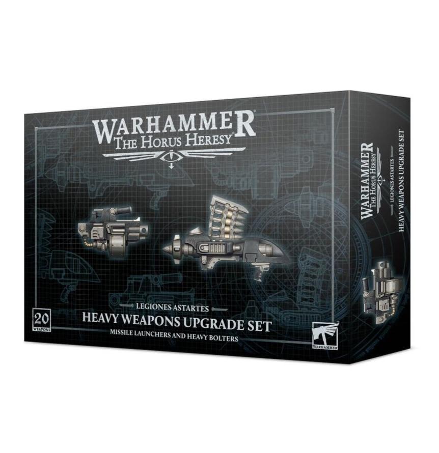 Legiones Astartes: Heavy Weapons Upgrade Set: Missile Launchers & Heavy Bolters - Bits’N’Bobs 24-7