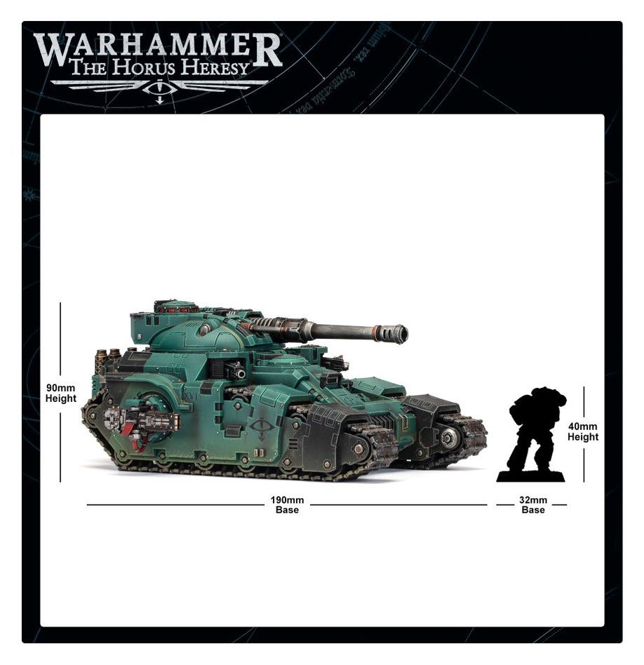 Legiones Astartes: Kratos Heavy Assault Tank - Bits’N’Bobs 24-7