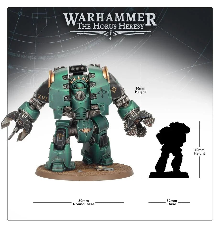 Legiones Astartes: Leviathan Siege Dreadnought With Claws / Drills - Bits’N’Bobs 24-7