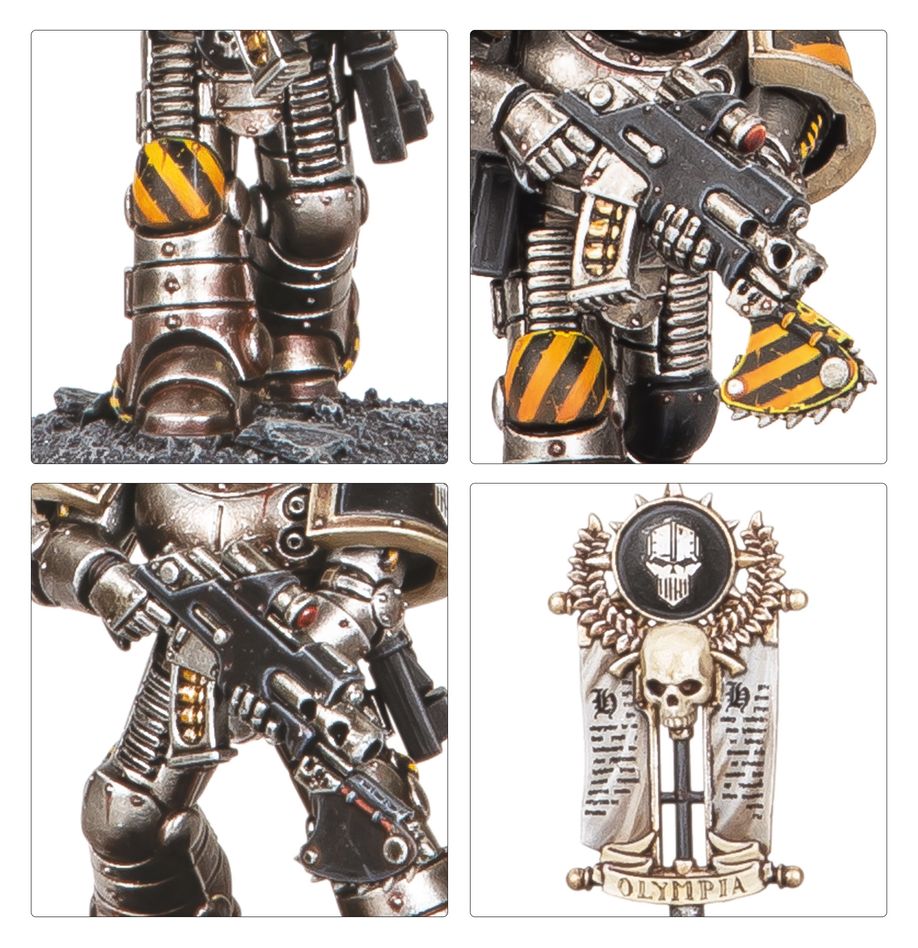 Legiones Astartes MkII Tactical Squad - Bits’N’Bobs 24-7