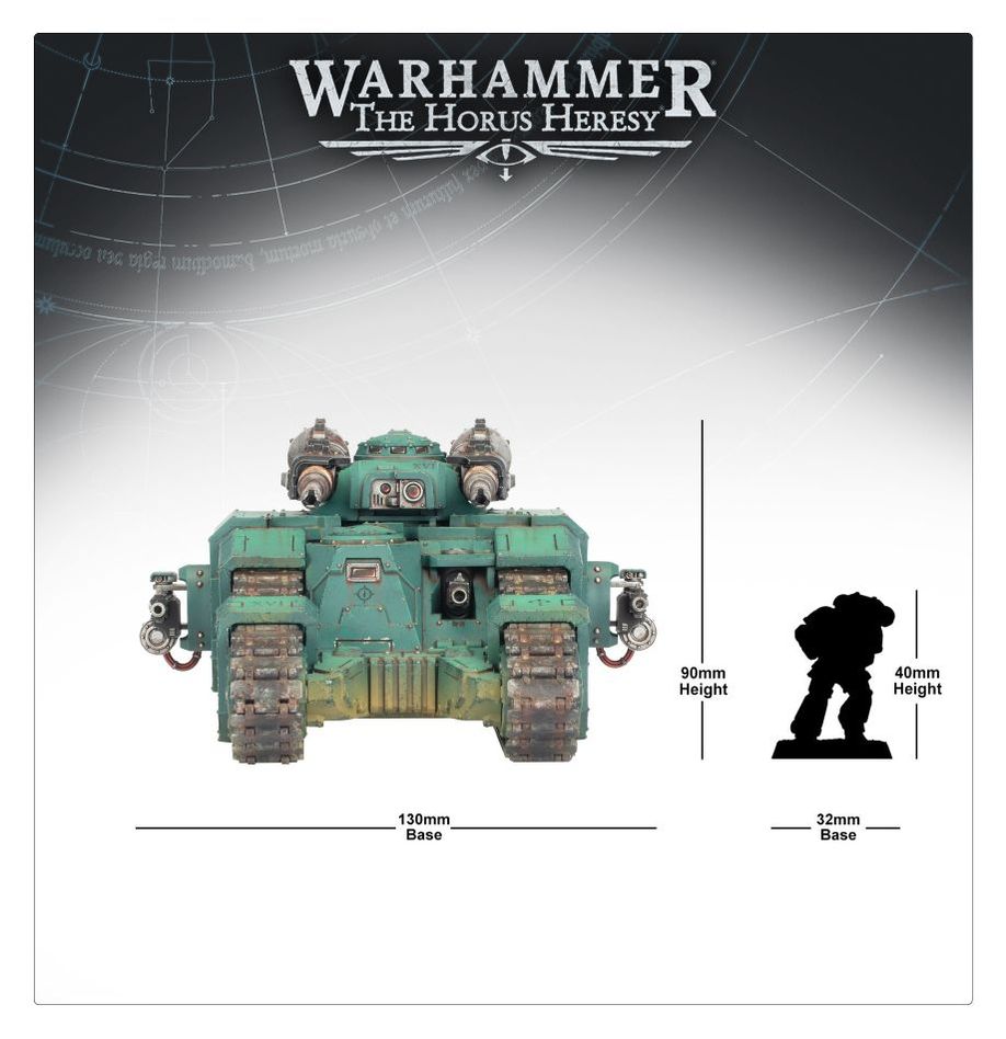 Legiones Astartes: Sicaran Battle Tank - Bits’N’Bobs 24-7