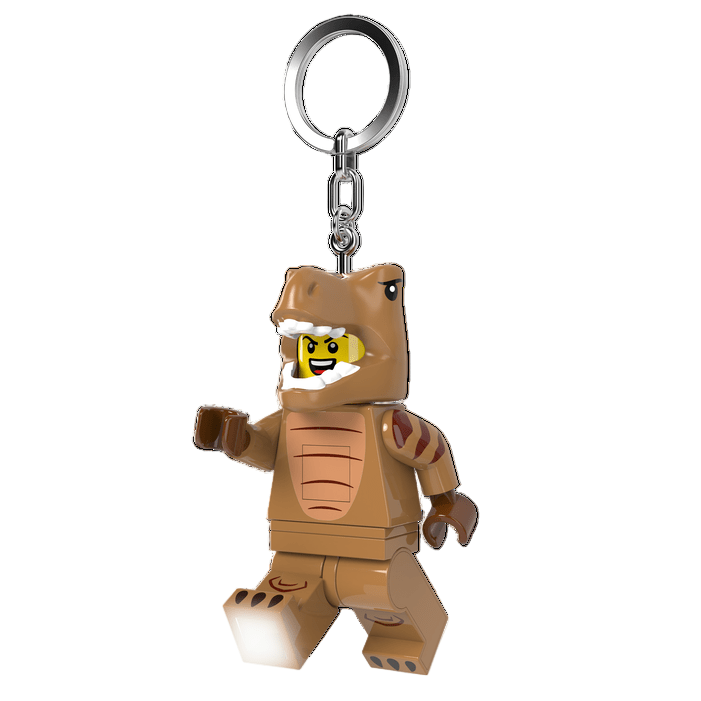 LEGO Minifigures Light-Up Dinosaur Keychain - T-Rex Costume