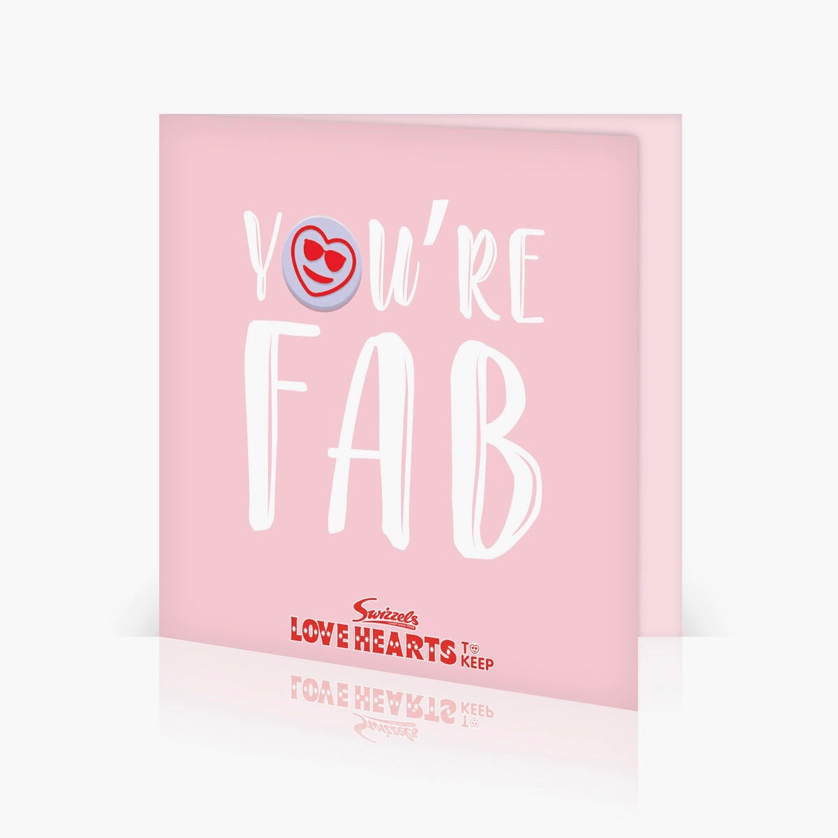 Love Hearts Sweets Personalised Gift Birthday Christmas Valentines Card - Bits’N’Bobs 24 - 7