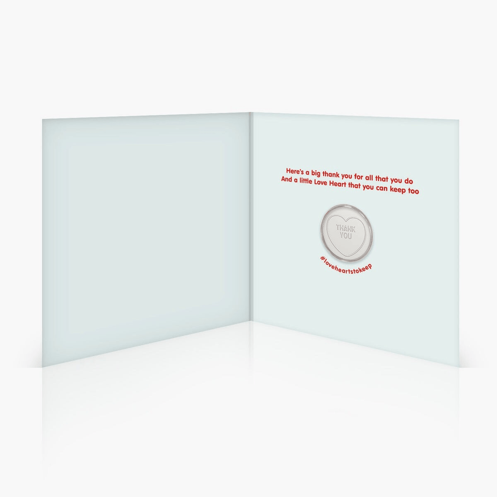 Love Hearts Sweets Personalised Gift Birthday Christmas Valentines Card - Bits’N’Bobs 24 - 7