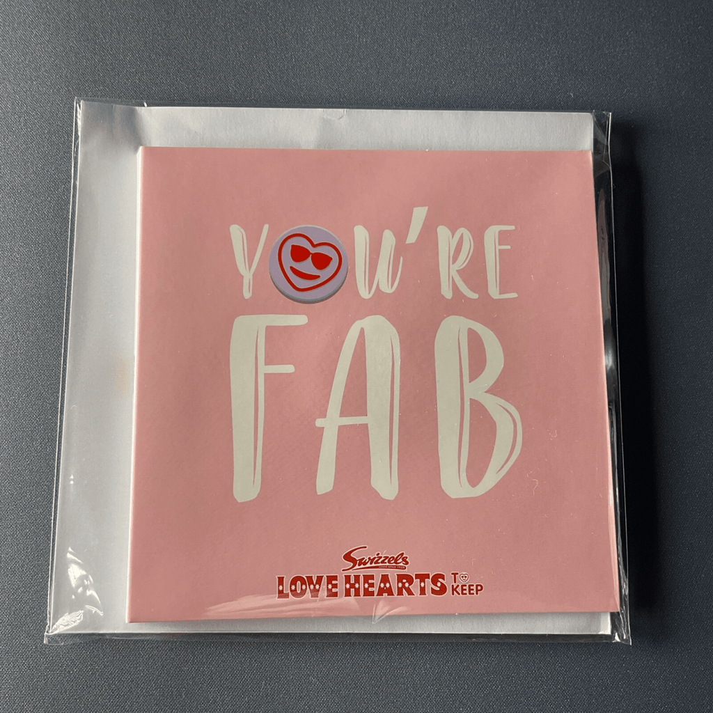 Love Hearts Sweets Personalised Gift Birthday Christmas Valentines Card - Bits’N’Bobs 24 - 7