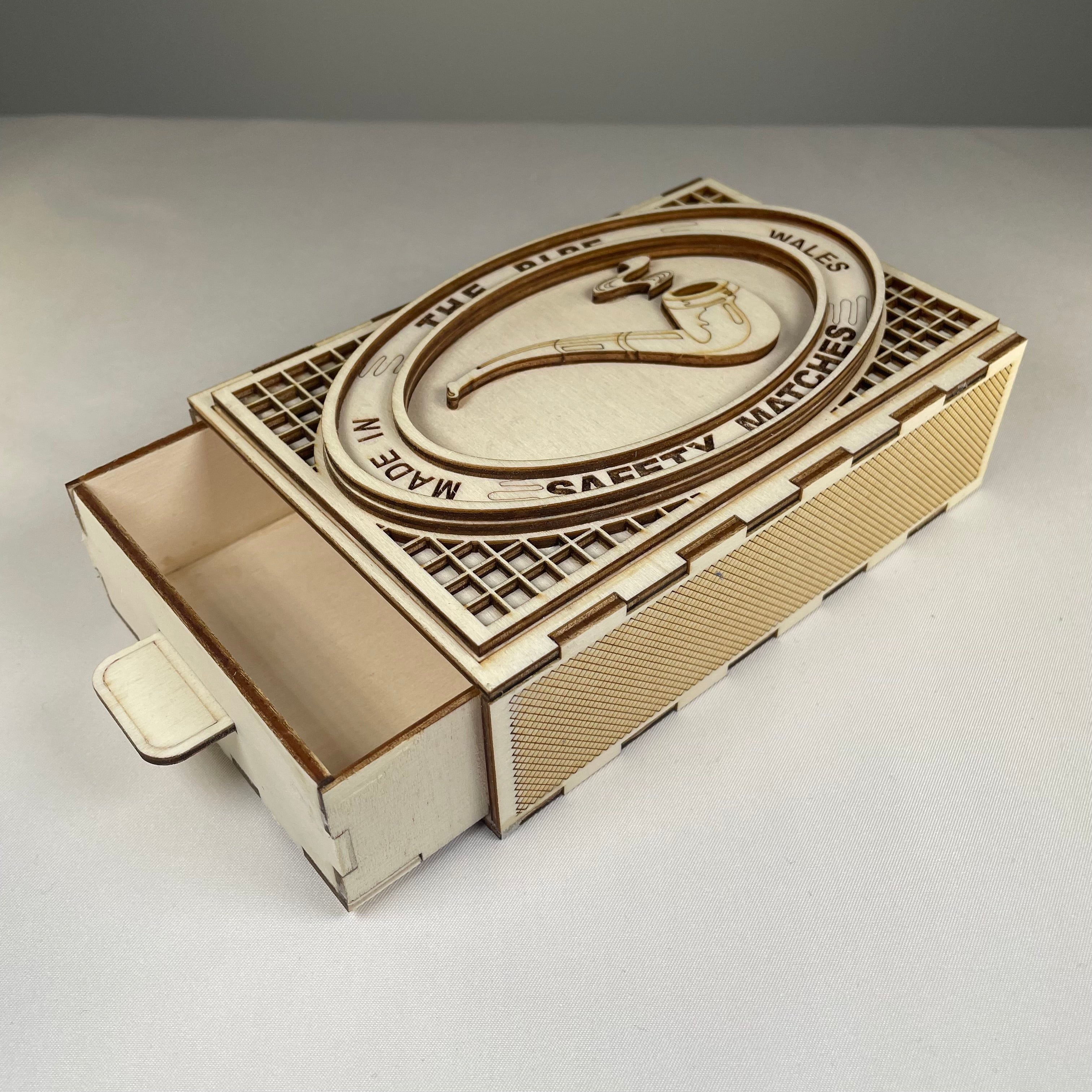 Matchbox (Pipe) - Flatpack Model Kit by Curious Rabbit ® - Bits’N’Bobs 24-7
