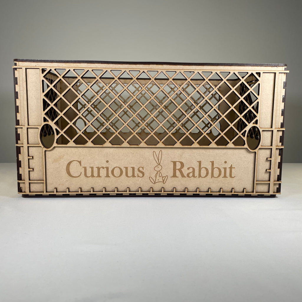 Milk Crate - Flatpack Model Kit By Curious Rabbit ® - Bits’N’Bobs 24 - 7