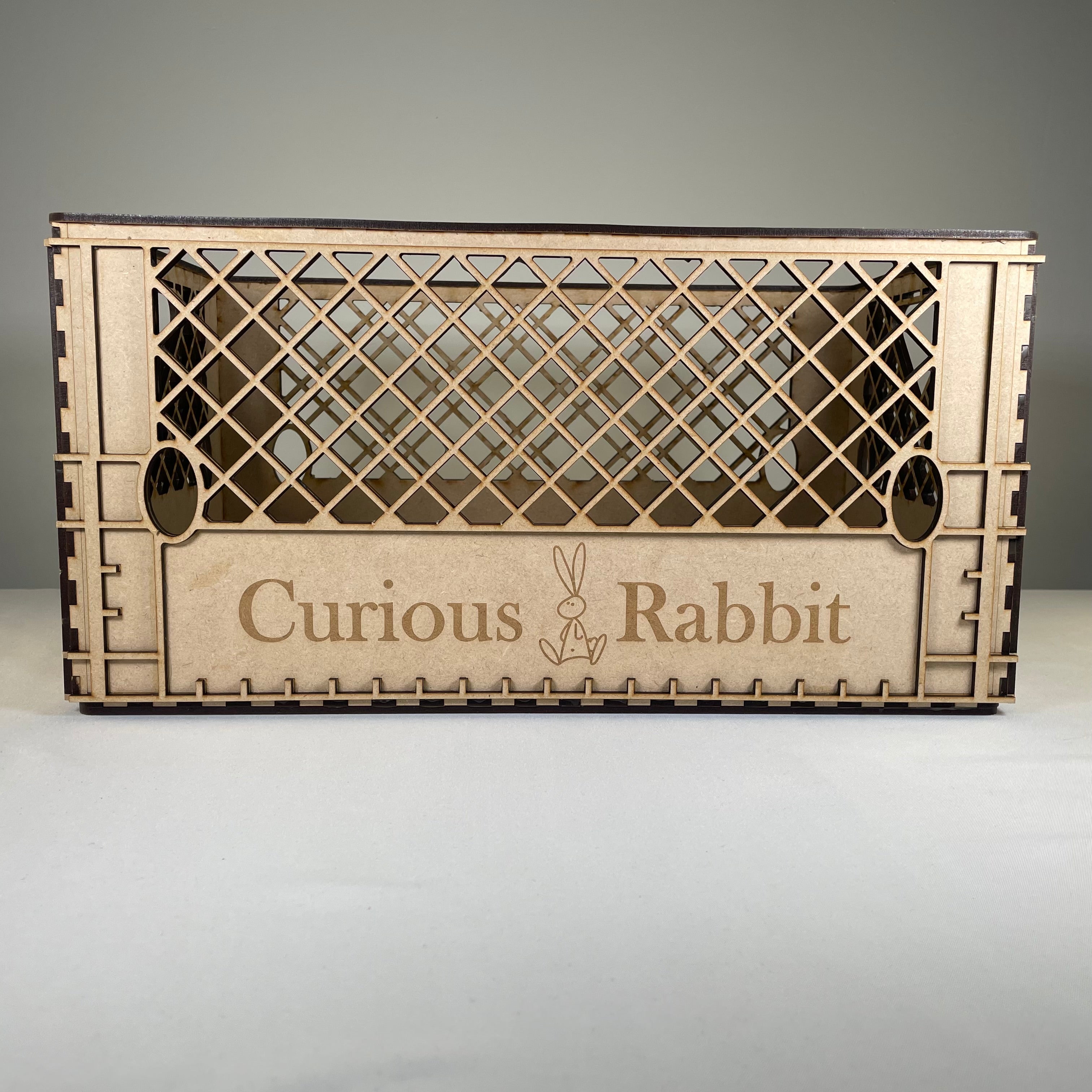 Milk Crate - Flatpack Model Kit By Curious Rabbit ® - Bits’N’Bobs 24 - 7