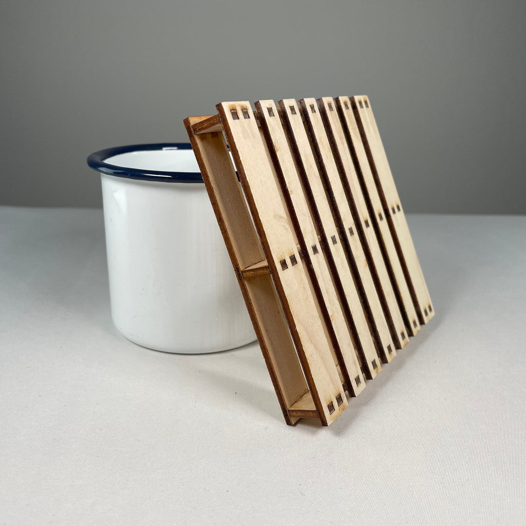 Pallet Coaster - Flatpack Model Kit by Curious Rabbit ® - Bits’N’Bobs 24 - 7
