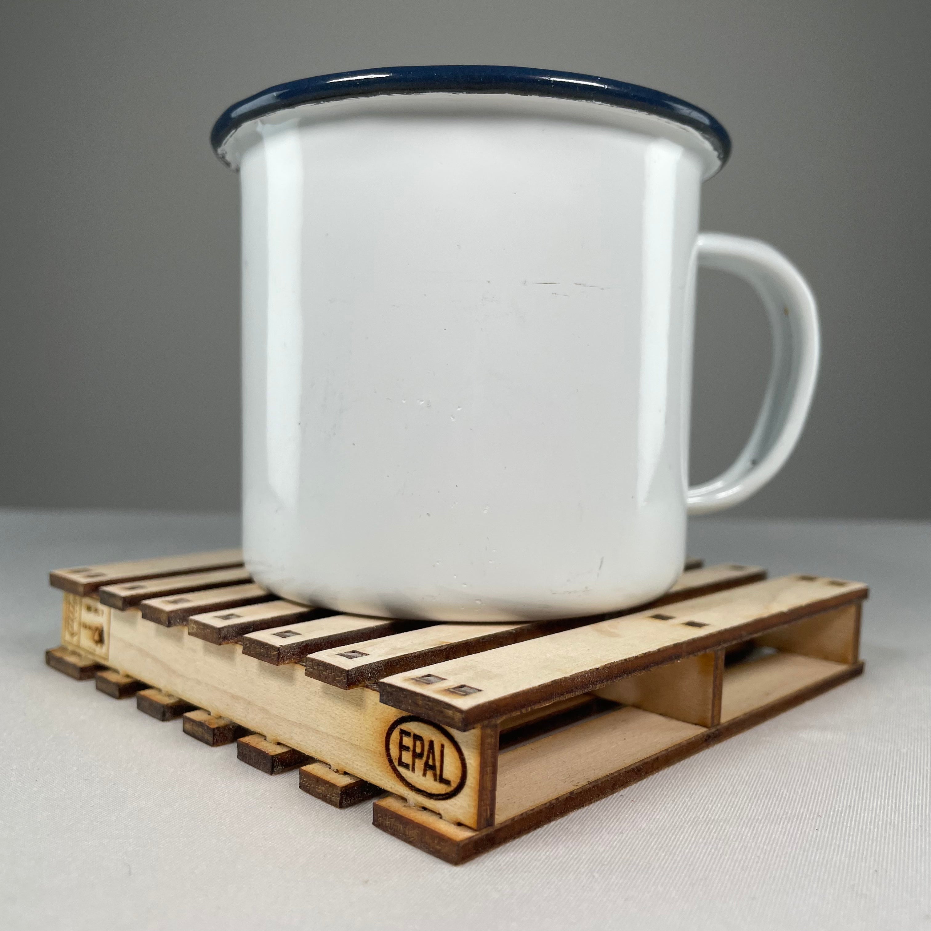Pallet Coaster - Flatpack Model Kit by Curious Rabbit ® - Bits’N’Bobs 24 - 7