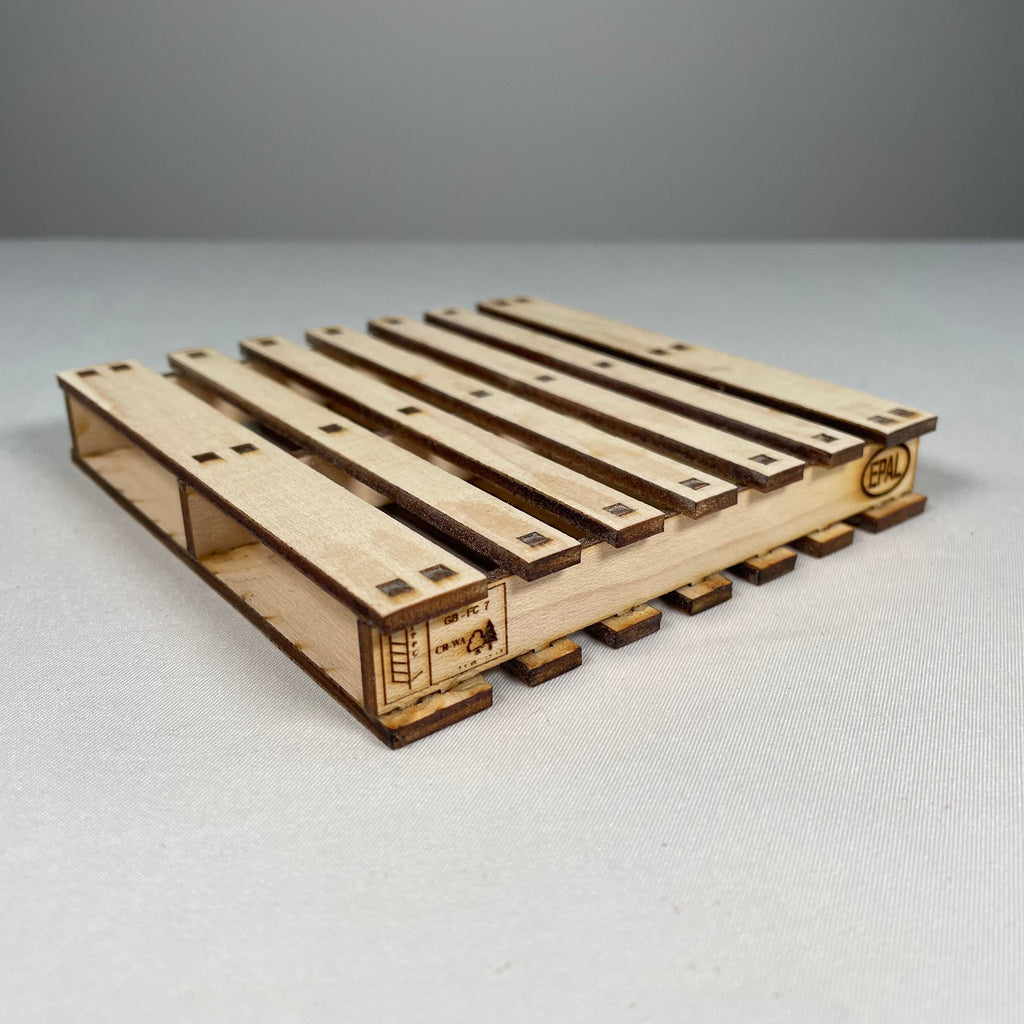 Pallet Coaster - Flatpack Model Kit by Curious Rabbit ® - Bits’N’Bobs 24 - 7