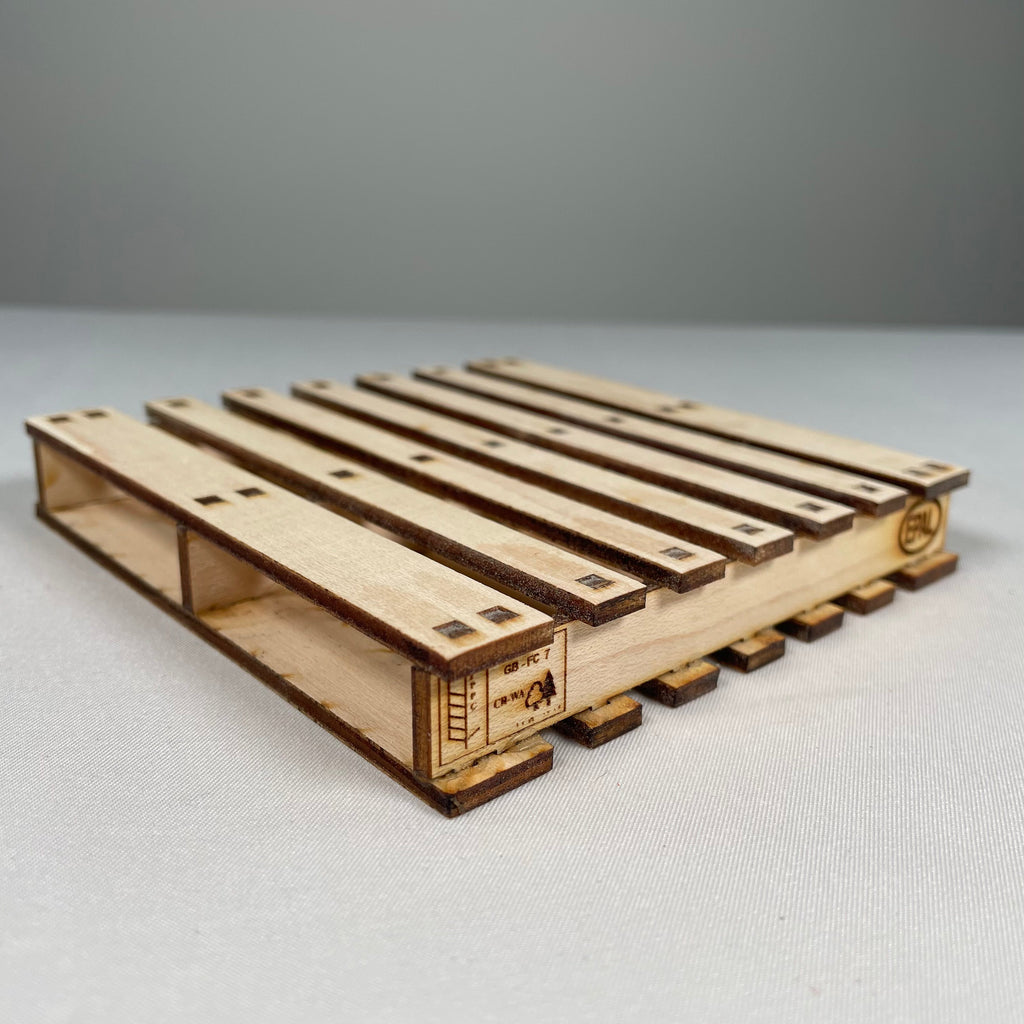 Pallet Coaster - Flatpack Model Kit by Curious Rabbit ® - Bits’N’Bobs 24 - 7