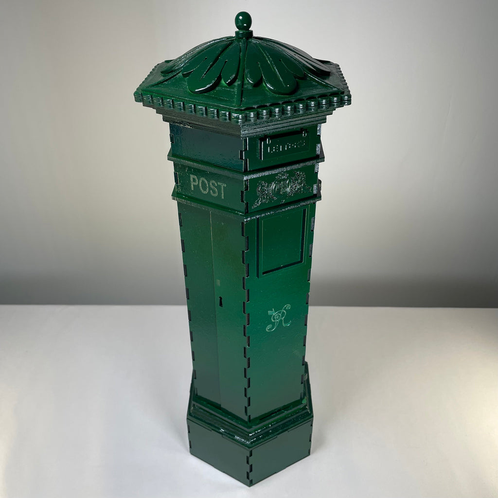 Penfold Pillar Post Box - Flatpack Model Kit by Curious Rabbit ® - Bits’N’Bobs 24-7