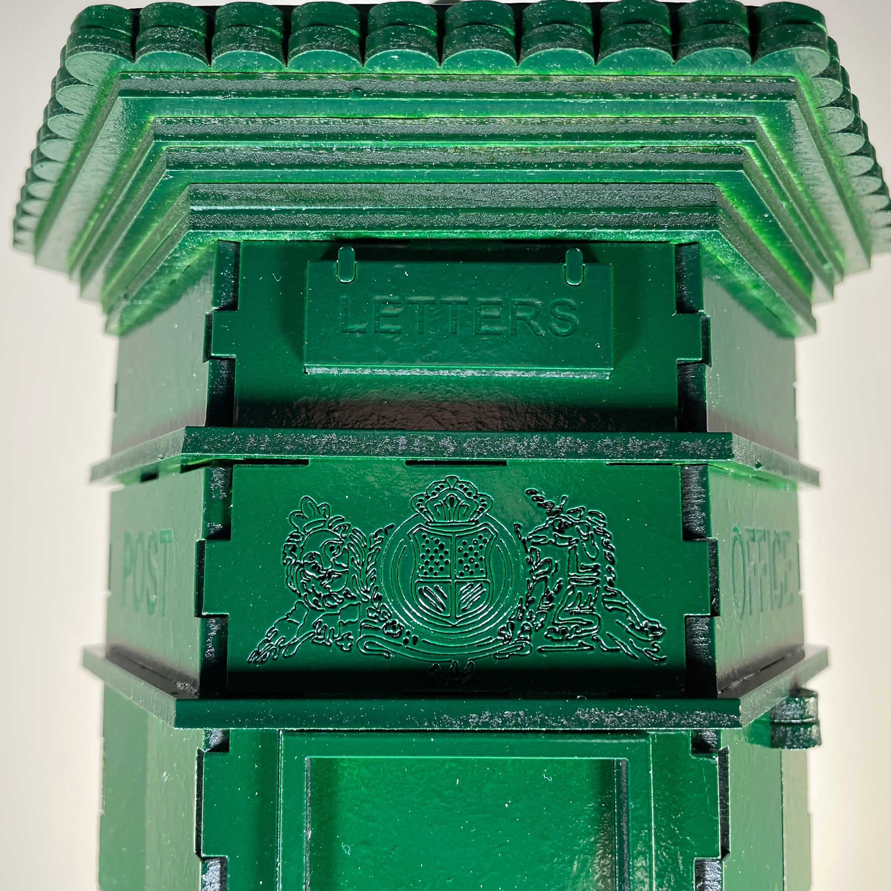 Penfold Pillar Post Box - Pre-Built Model by Curious Rabbit ® - Bits’N’Bobs 24-7