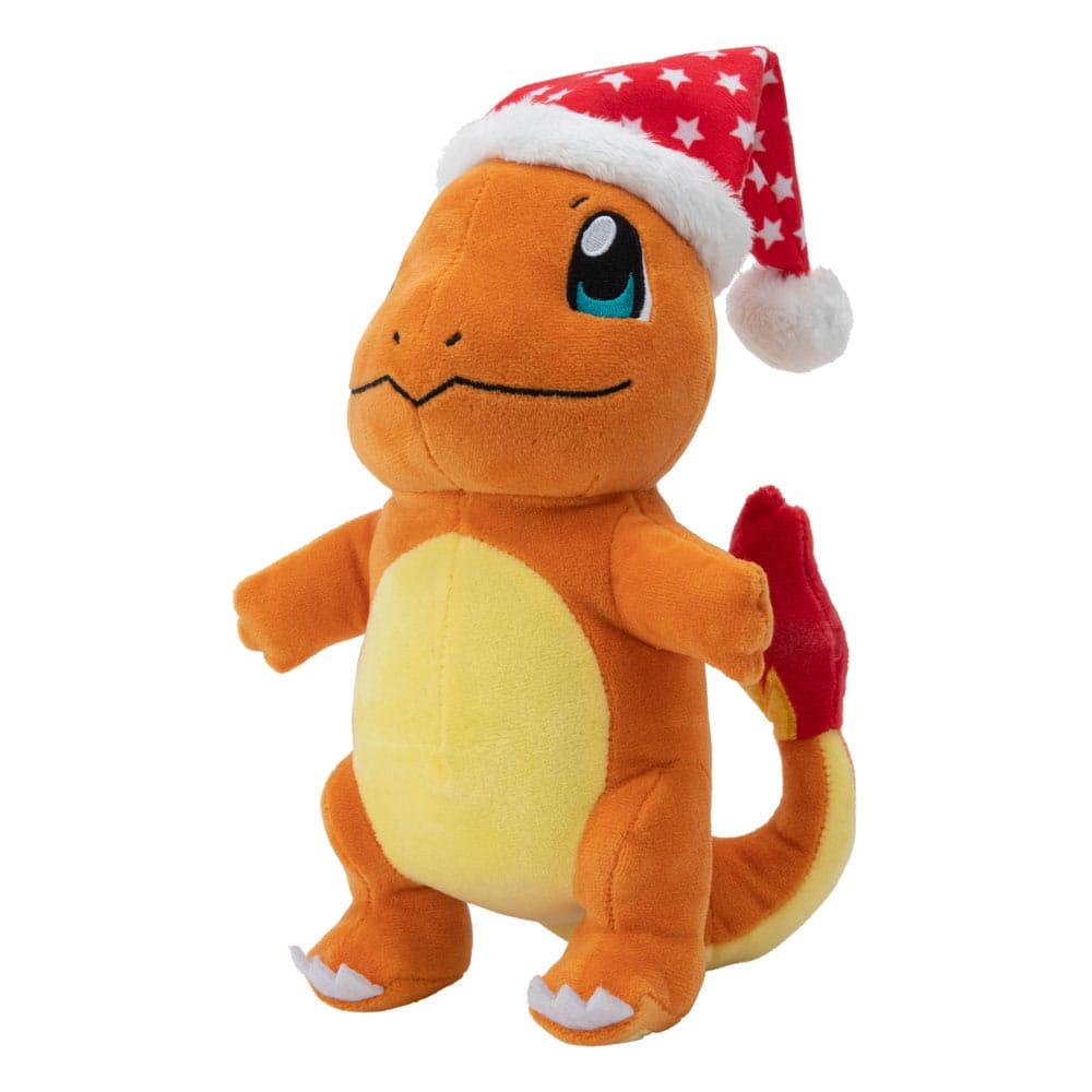 Pokémon Plush Figure Winter Charmander with Christmas Hat 20cm