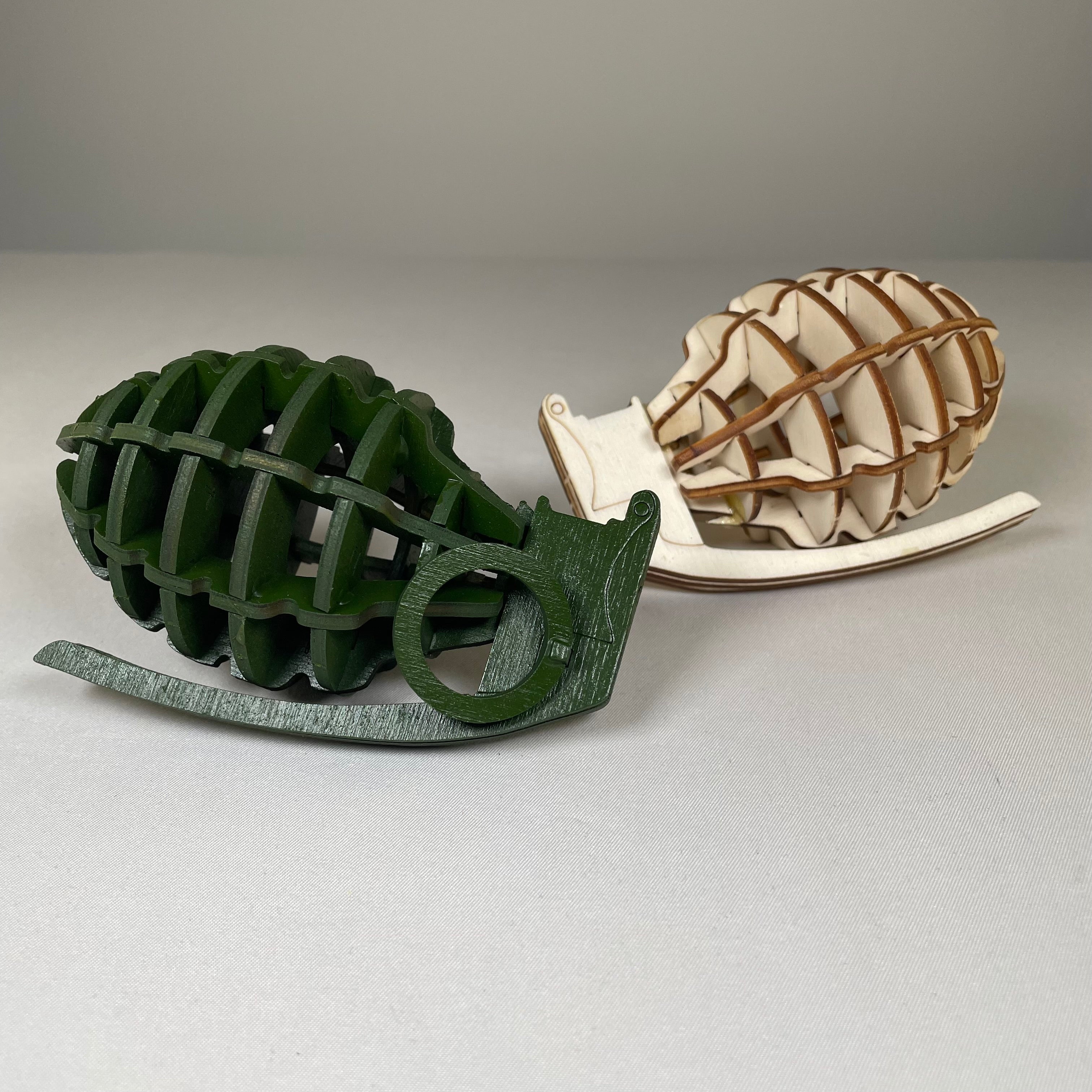 Prop Mk 2 Grenade - Flatpack Model Kit by Curious Rabbit ® - Bits’N’Bobs 24 - 7