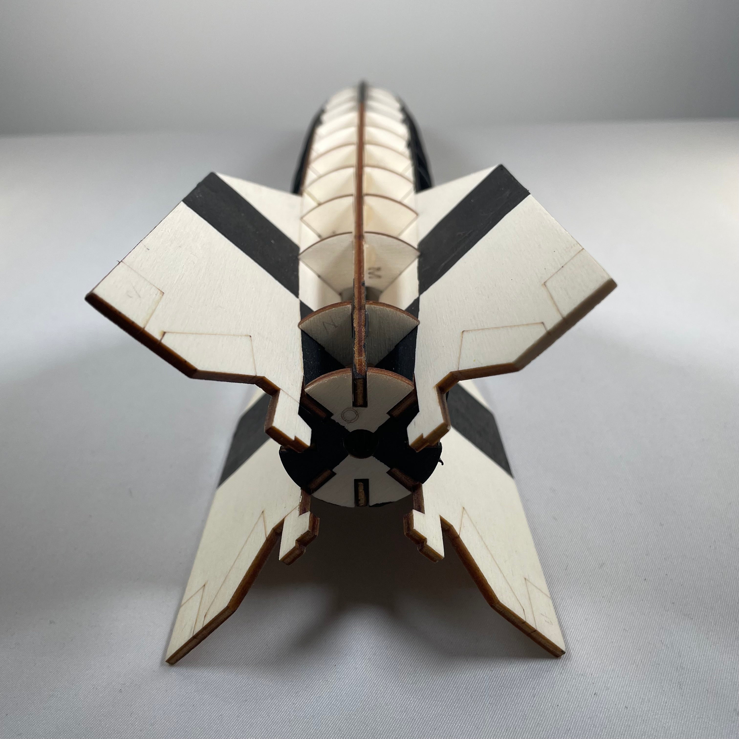 Prop V2 Rocket - Flatpack Model Kit by Curious Rabbit ® - Bits’N’Bobs 24 - 7