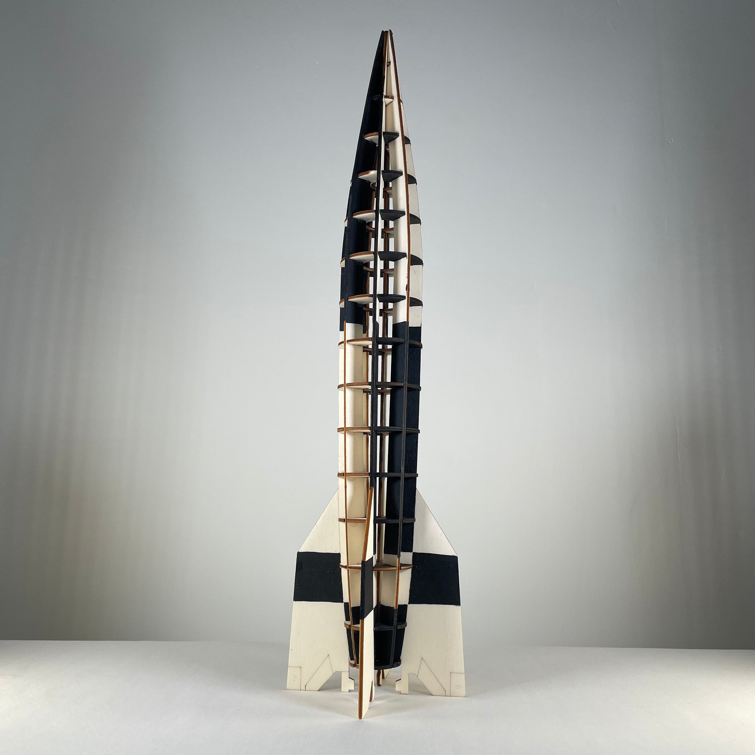 Prop V2 Rocket - Flatpack Model Kit by Curious Rabbit ® - Bits’N’Bobs 24 - 7