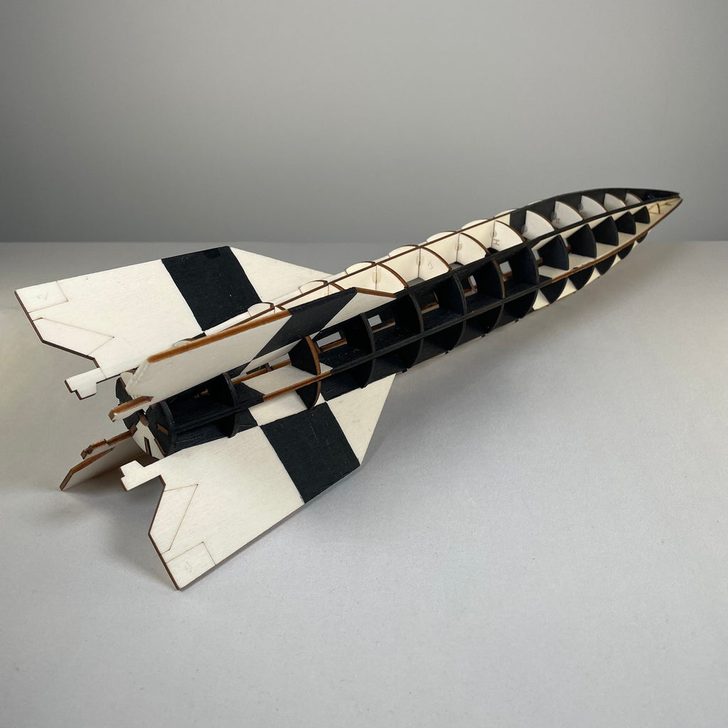 Prop V2 Rocket - Flatpack Model Kit by Curious Rabbit ® - Bits’N’Bobs 24 - 7