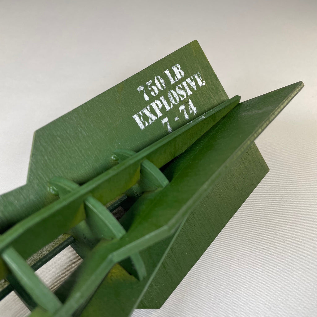 Prop WW2 Bomb - Pre-Built Model by Curious Rabbit ® - Bits’N’Bobs 24-7
