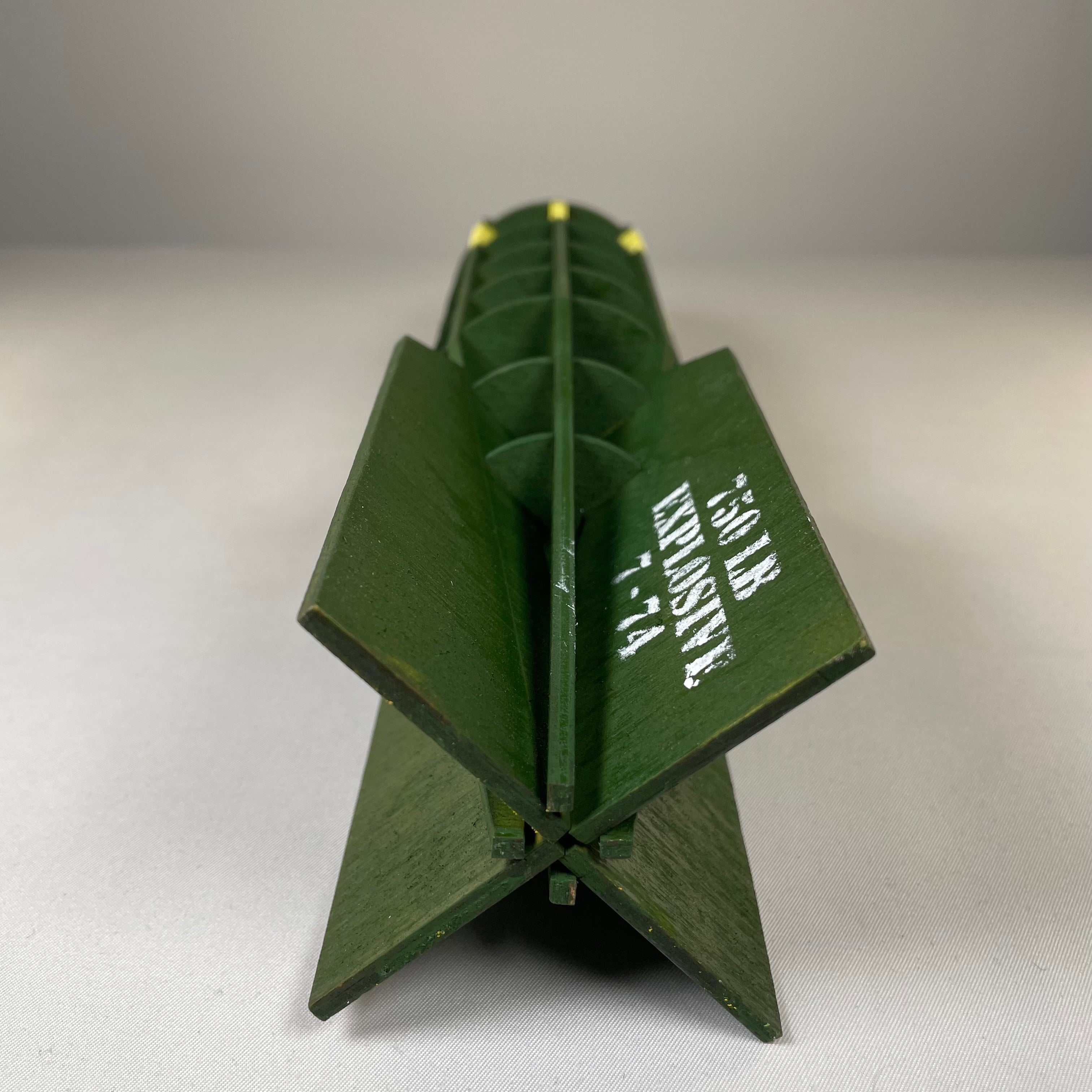 Prop WW2 Bomb - Pre-Built Model by Curious Rabbit ® - Bits’N’Bobs 24-7