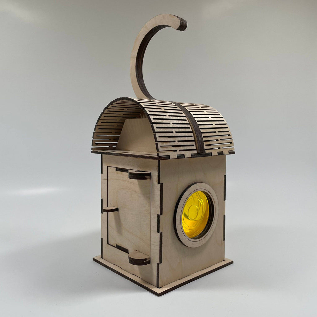 Railway Roadside Lamp - Flatpack Model Kit by Curious Rabbit ® - Bits’N’Bobs 24-7