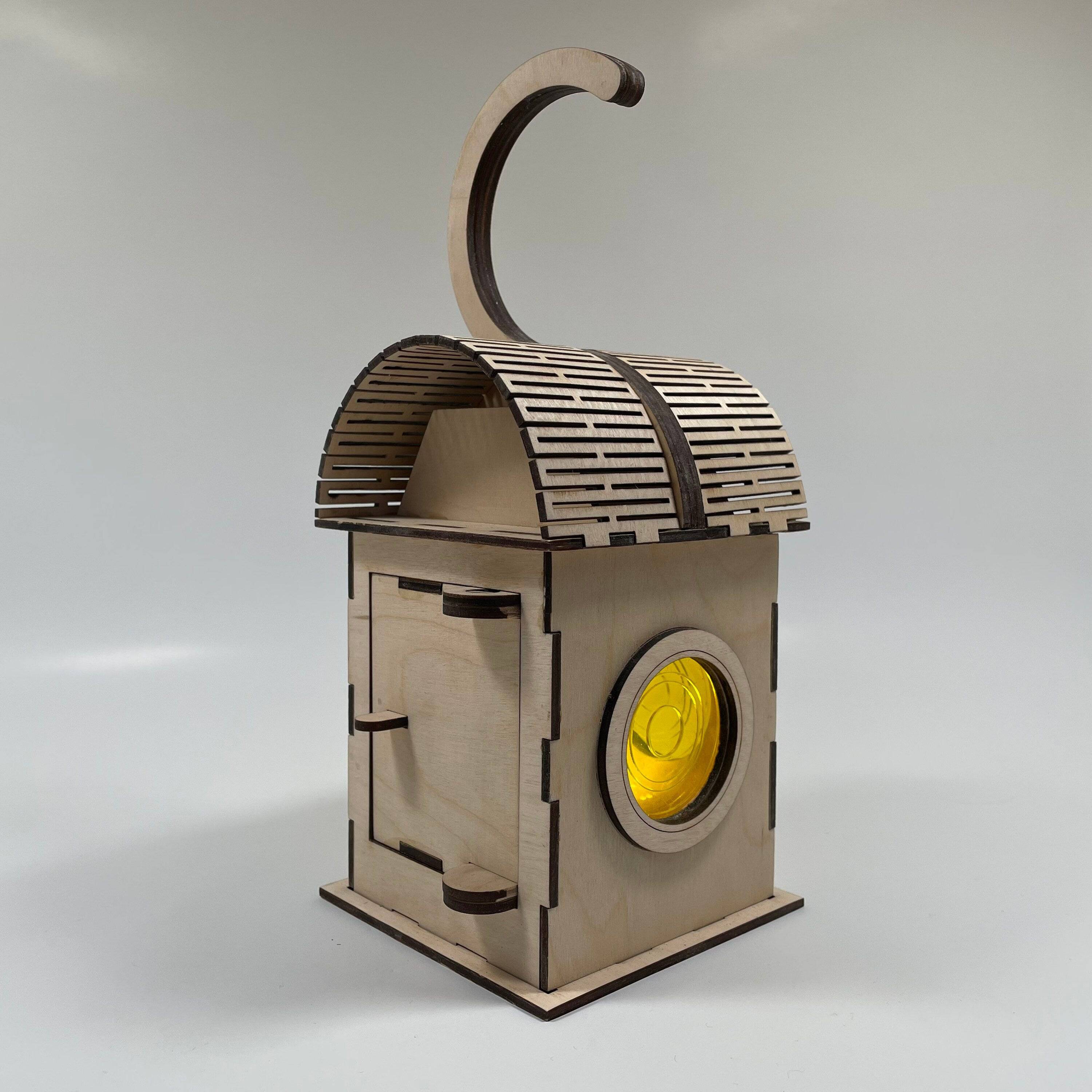 Railway Roadside Lamp - Flatpack Model Kit by Curious Rabbit ® - Bits’N’Bobs 24-7