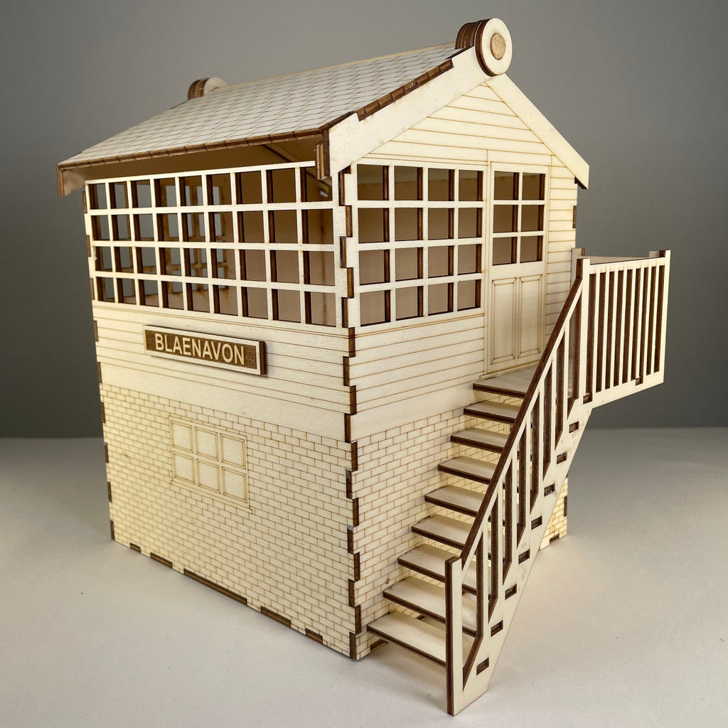 Railway Signal Box - Flatpack Model Kit by Curious Rabbit ® - Bits’N’Bobs 24-7
