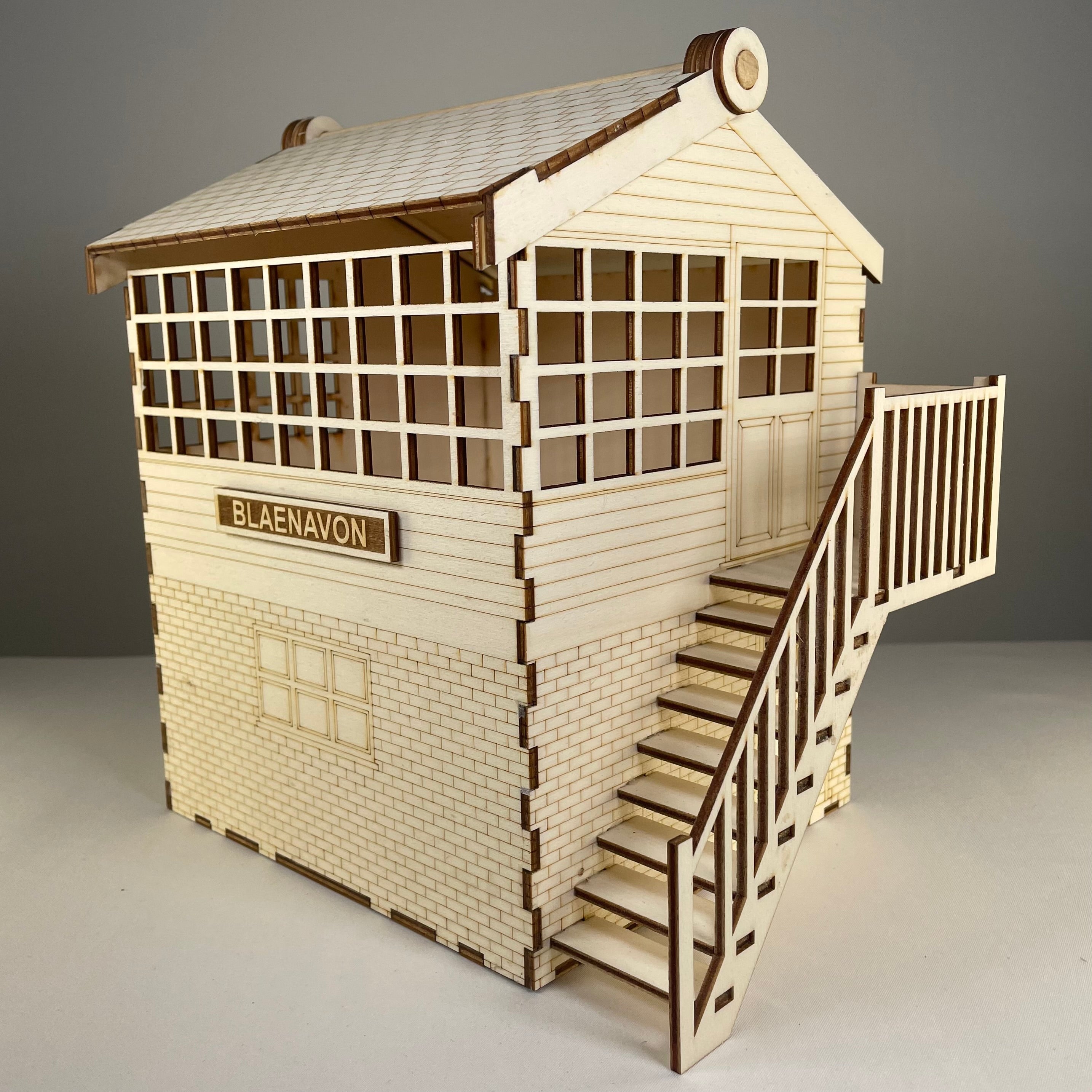 Railway Signal Box - Flatpack Model Kit by Curious Rabbit ® - Bits’N’Bobs 24-7