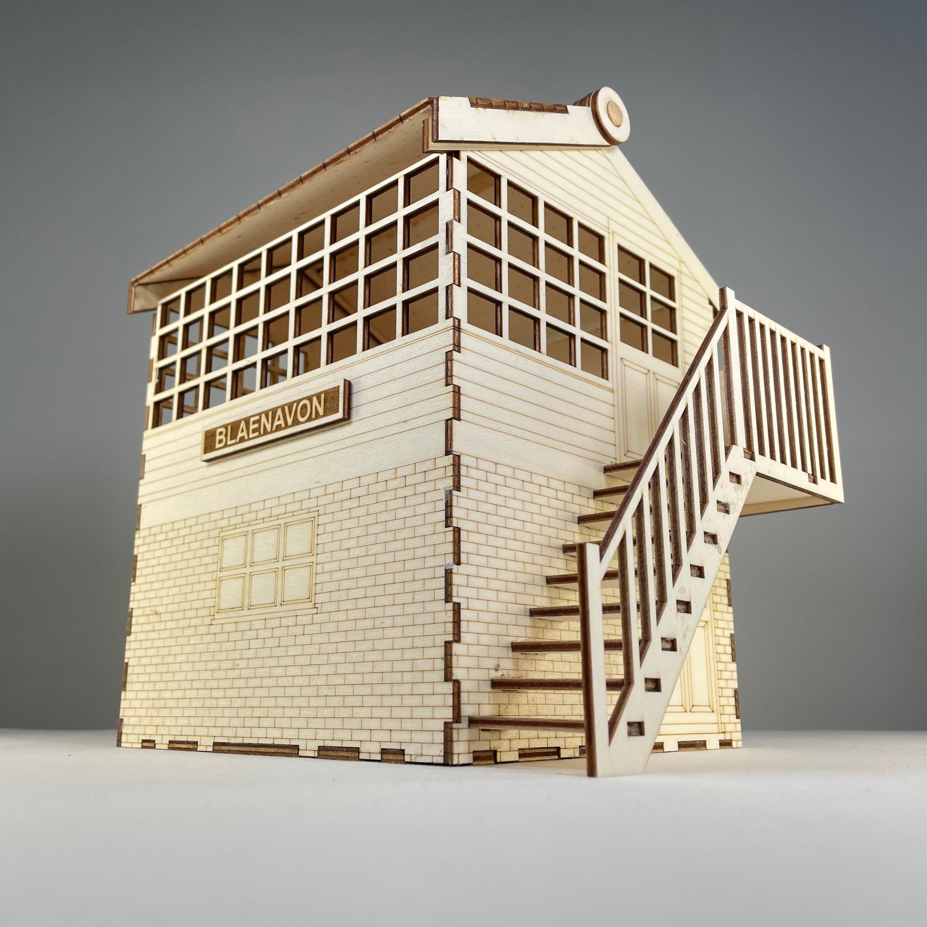 Railway Signal Box - Pre-Built Model by Curious Rabbit ® - Bits’N’Bobs 24-7