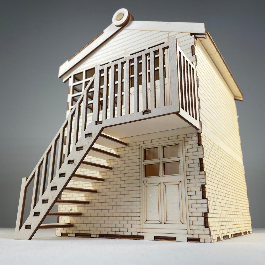 Railway Signal Box - Pre-Built Model by Curious Rabbit ® - Bits’N’Bobs 24-7