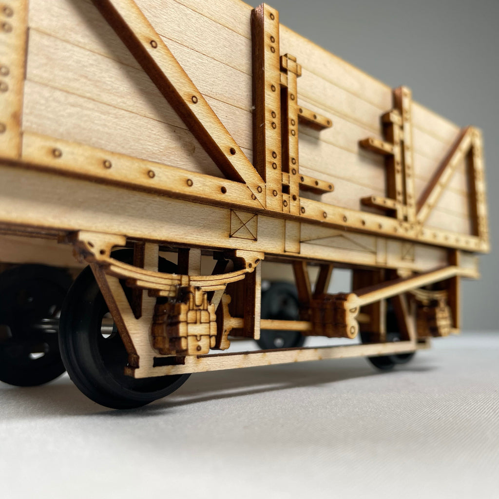 Railway Train Wagon - Pre-Built Model by Curious Rabbit ® - Bits’N’Bobs 24-7