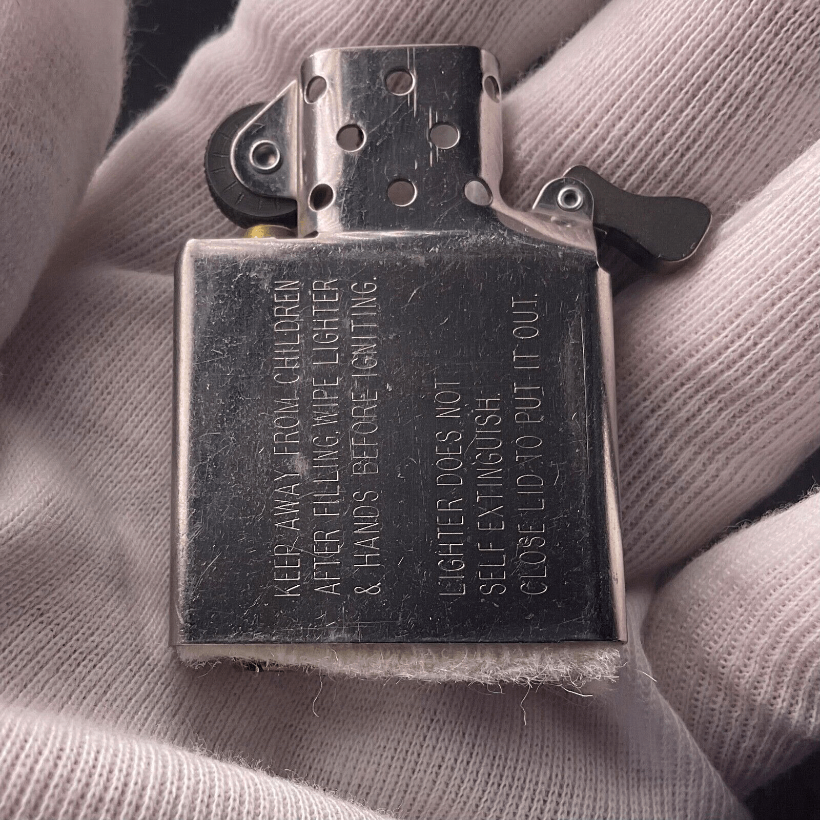 Rare Vintage 1998 Ford Collage Royal Matte Zippo Lighter - Bits’N’Bobs 24 - 7