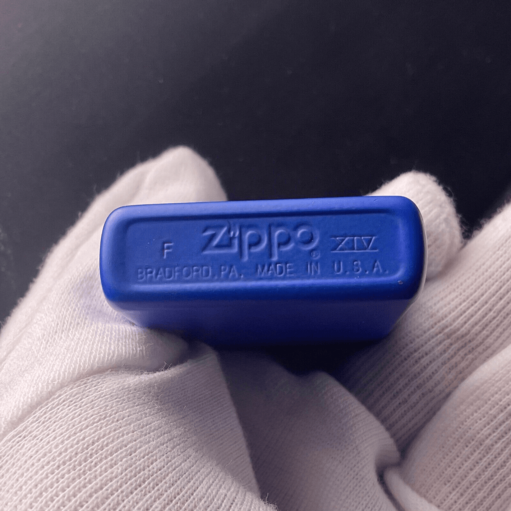 Rare Vintage 1998 Ford Collage Royal Matte Zippo Lighter - Bits’N’Bobs 24 - 7