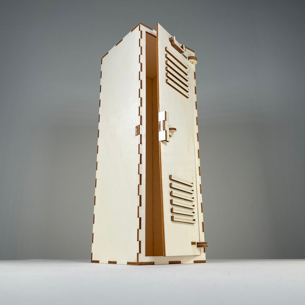 School Locker - Flatpack Model Kit By Curious Rabbit ® - Bits’N’Bobs 24-7