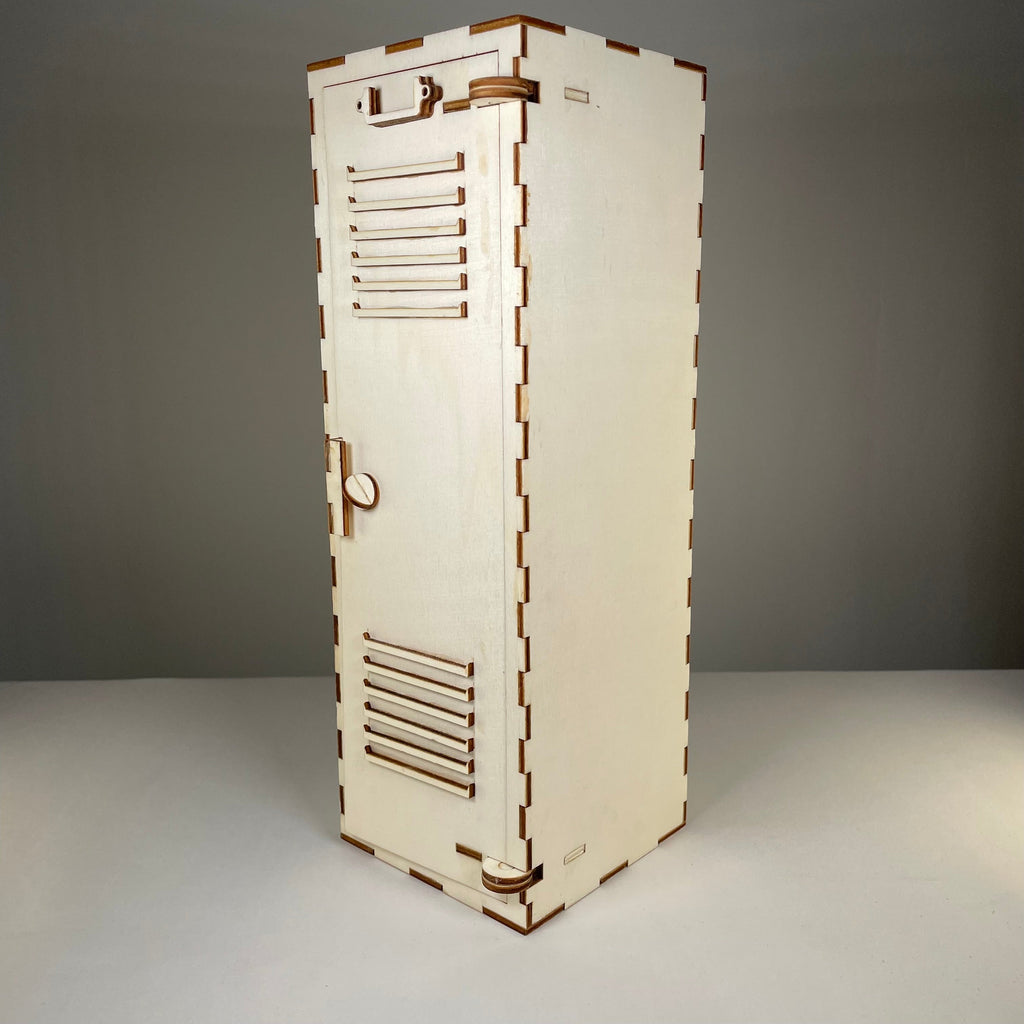 School Locker - Pre-Built Model By Curious Rabbit ® - Bits’N’Bobs 24-7