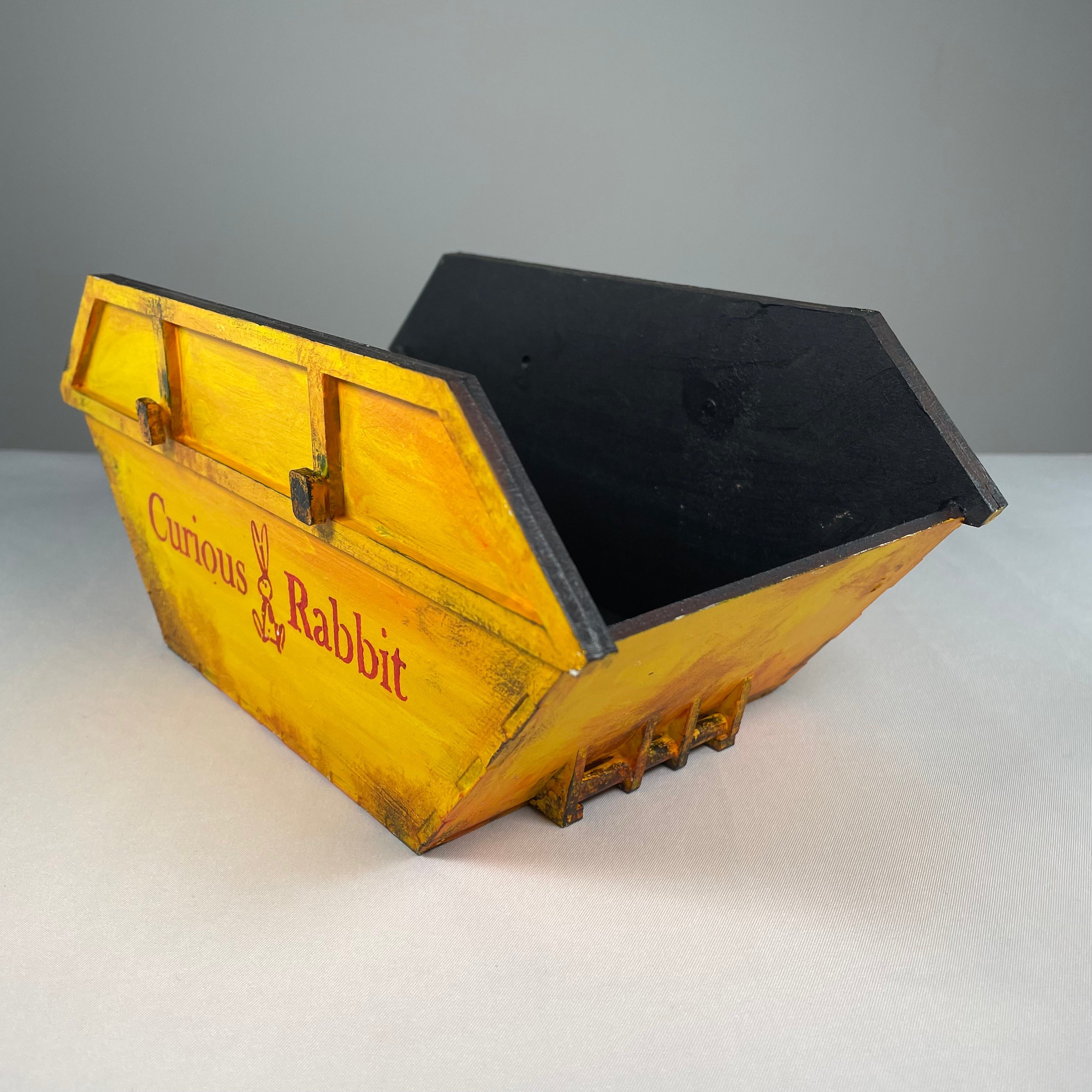 Skip Waste Container - Flatpack Model Kit by Curious Rabbit ® - Bits’N’Bobs 24-7