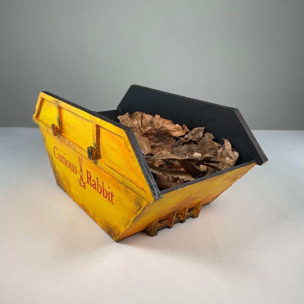 Skip Waste Container - Pre-Built Model by Curious Rabbit ® - Bits’N’Bobs 24-7