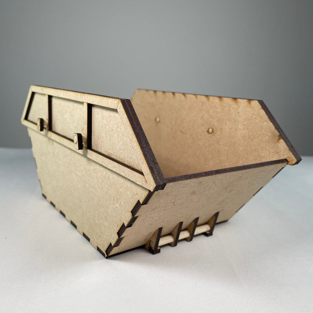 Skip Waste Container - Pre-Built Model by Curious Rabbit ® - Bits’N’Bobs 24-7