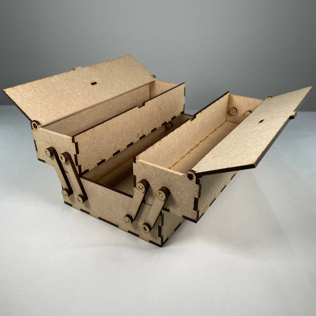 Small Two Tier Toolbox - Pre-Built Model by Curious Rabbit ® - Bits’N’Bobs 24-7
