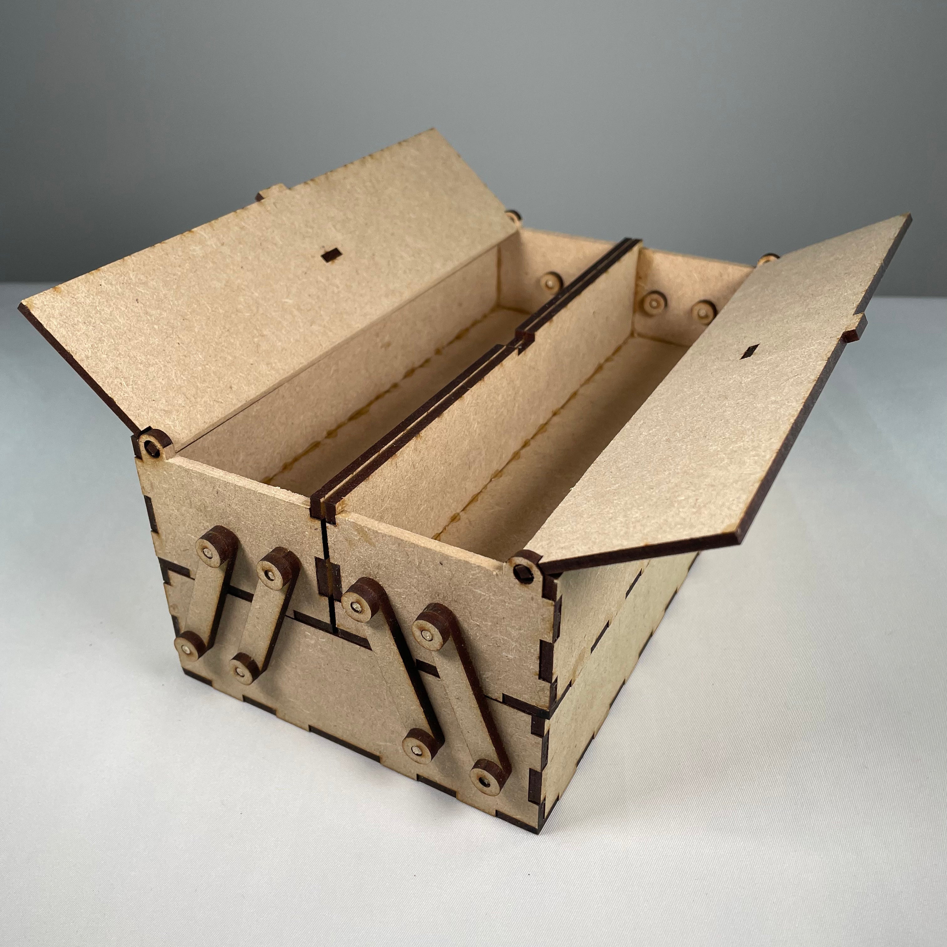 Small Two Tier Toolbox - Pre-Built Model by Curious Rabbit ® - Bits’N’Bobs 24-7