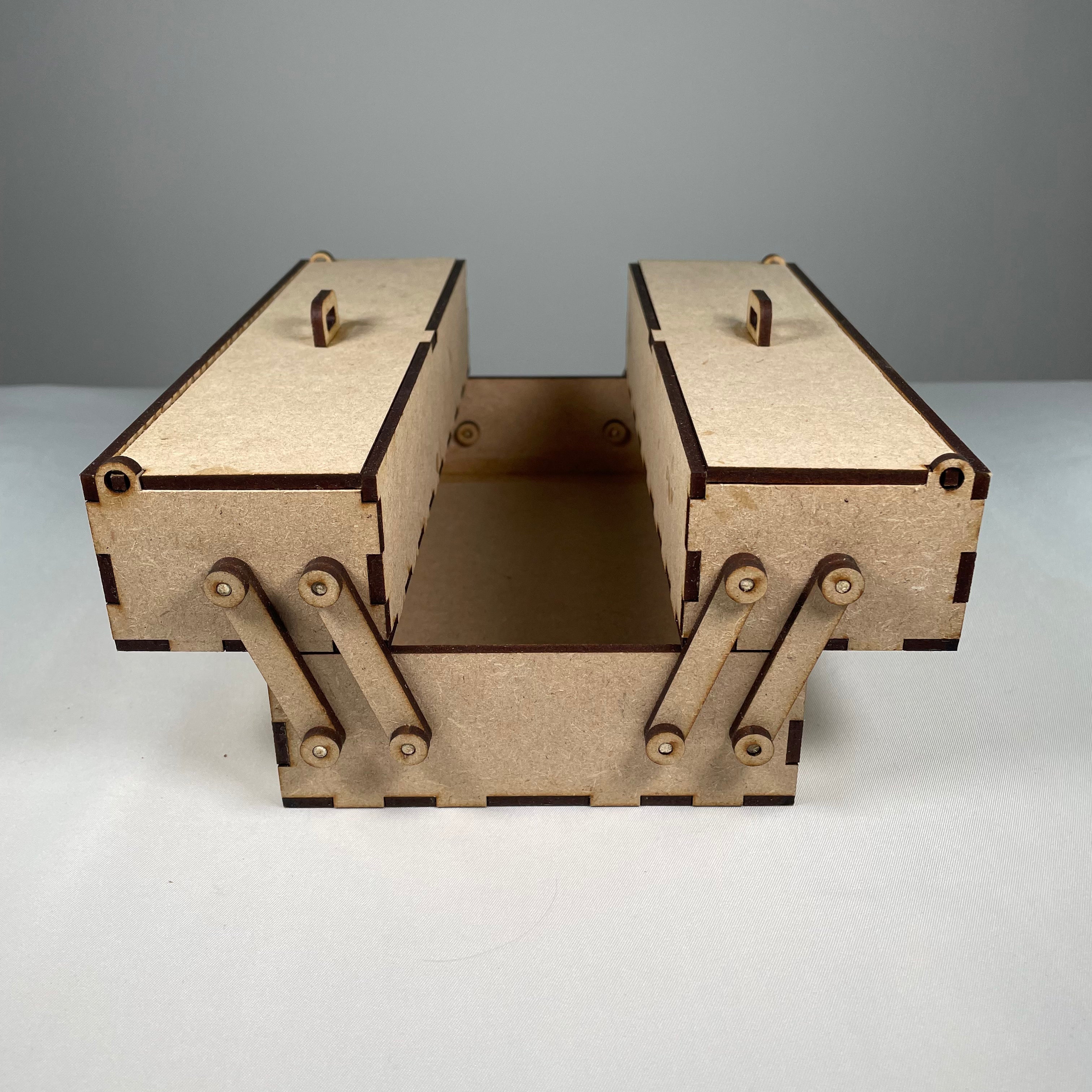 Small Two Tier Toolbox - Pre-Built Model by Curious Rabbit ® - Bits’N’Bobs 24-7