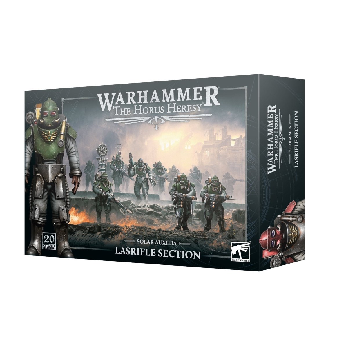 Solar Auxilia: Lasrifle Section - Bits’N’Bobs 24-7