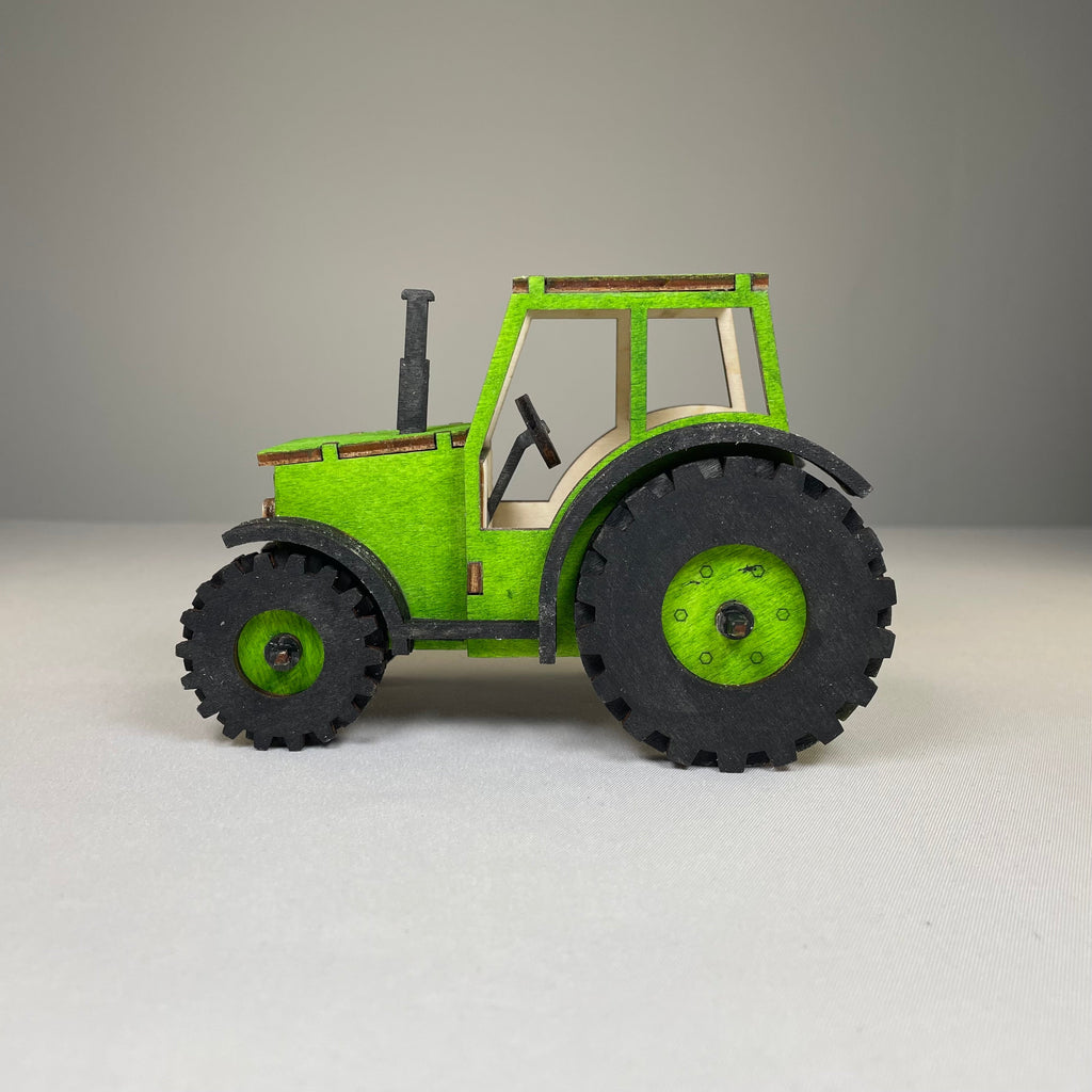 Tractor Puzzle - Flatpack Model Kit by Curious Rabbit ® - Bits’N’Bobs 24-7