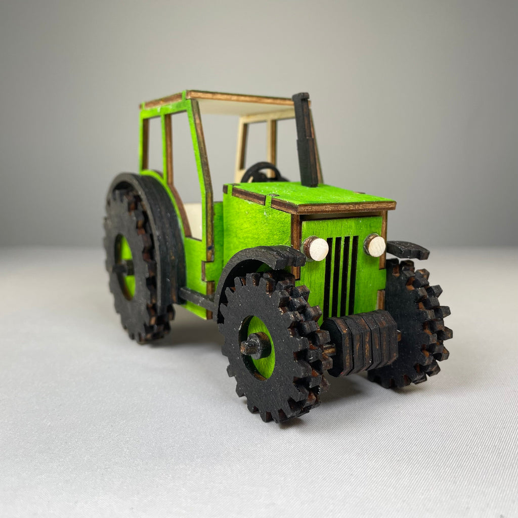 Tractor Puzzle - Flatpack Model Kit by Curious Rabbit ® - Bits’N’Bobs 24-7