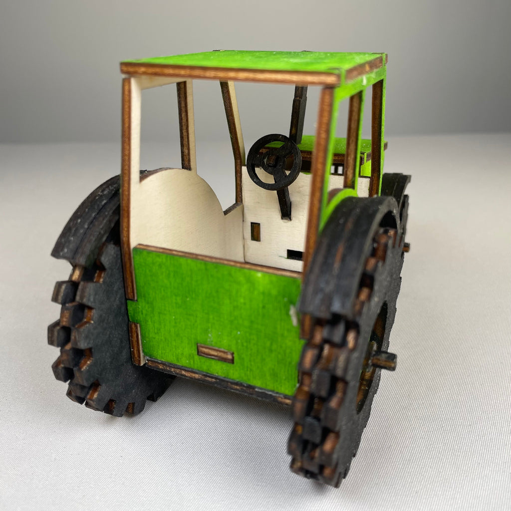 Tractor Puzzle - Flatpack Model Kit by Curious Rabbit ® - Bits’N’Bobs 24-7