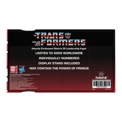Transformers Matrix of Leadership Replica - Bits’N’Bobs 24-7