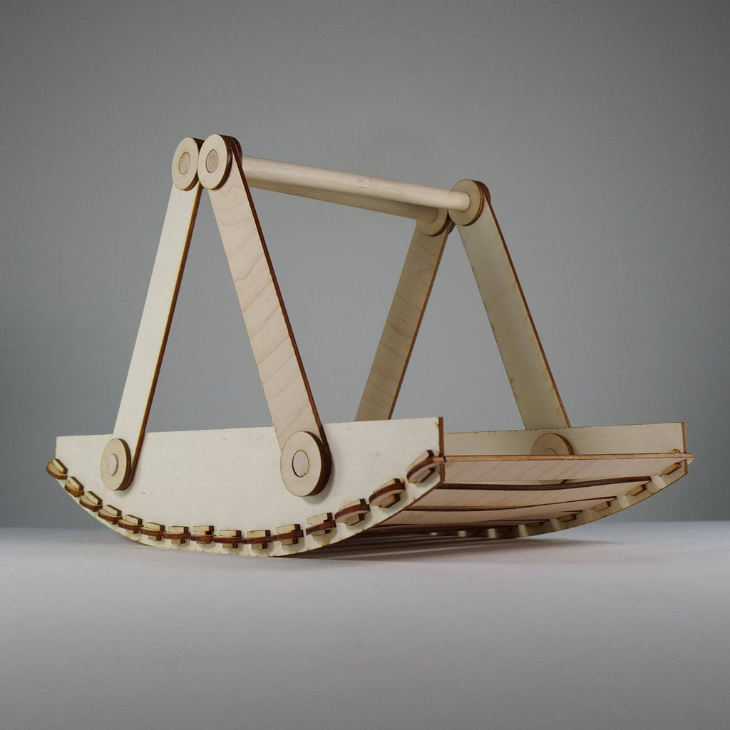 Trug Picnic Basket - Pre - Built Model by Curious Rabbit ® - Bits’N’Bobs 24 - 7