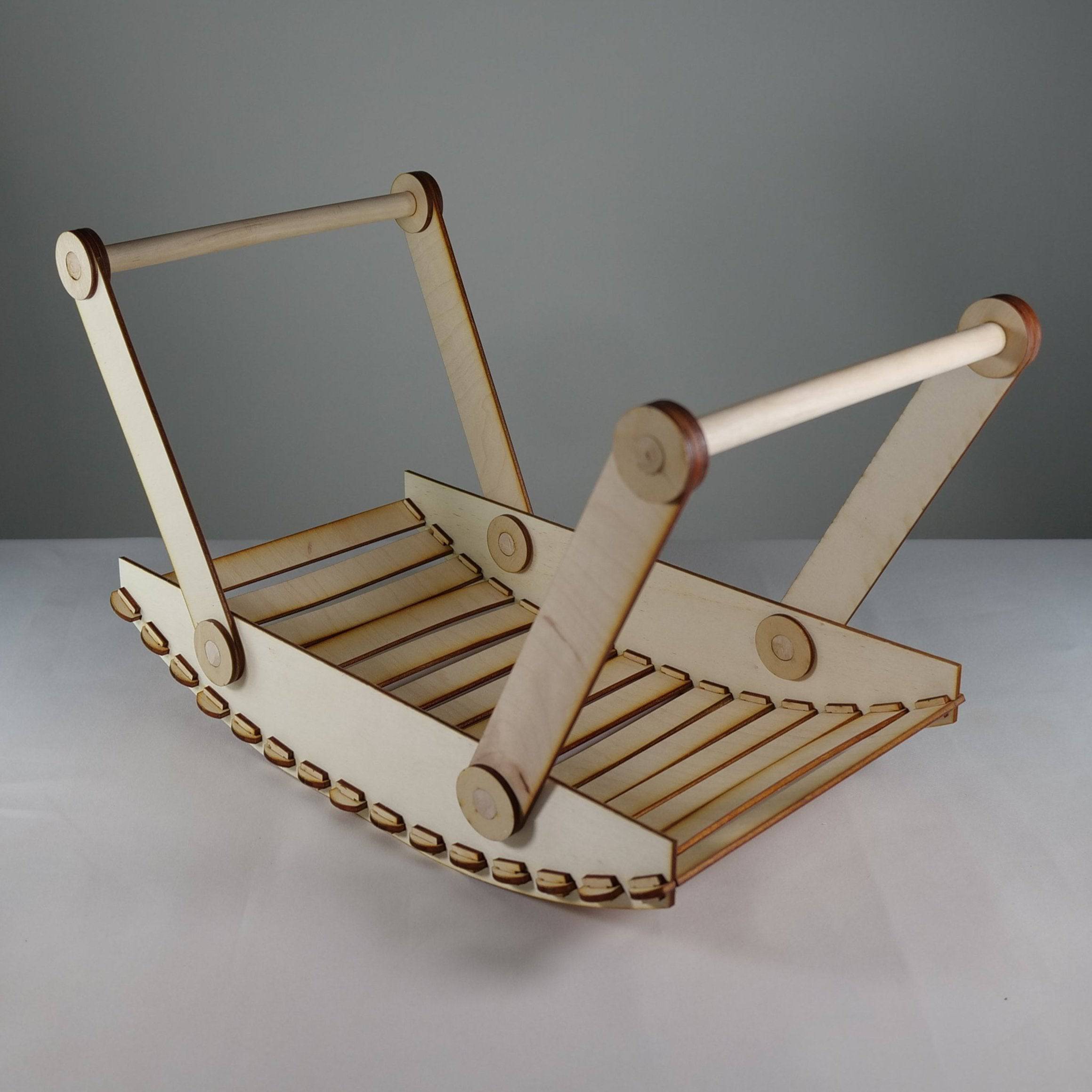 Trug Picnic Basket - Pre - Built Model by Curious Rabbit ® - Bits’N’Bobs 24 - 7