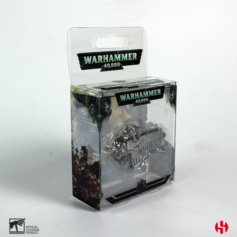 Warhammer 40k Metal Bolter Keychain